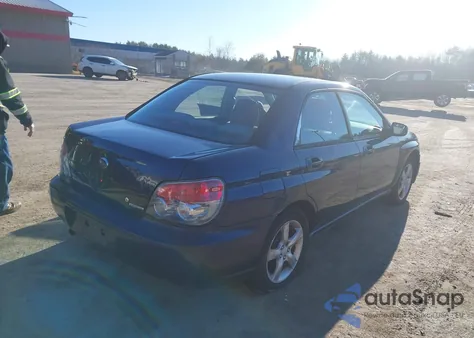 2006 Subaru Impreza 2.5I z USA, uszkodzony, nr VIN JF1GD67646H507449